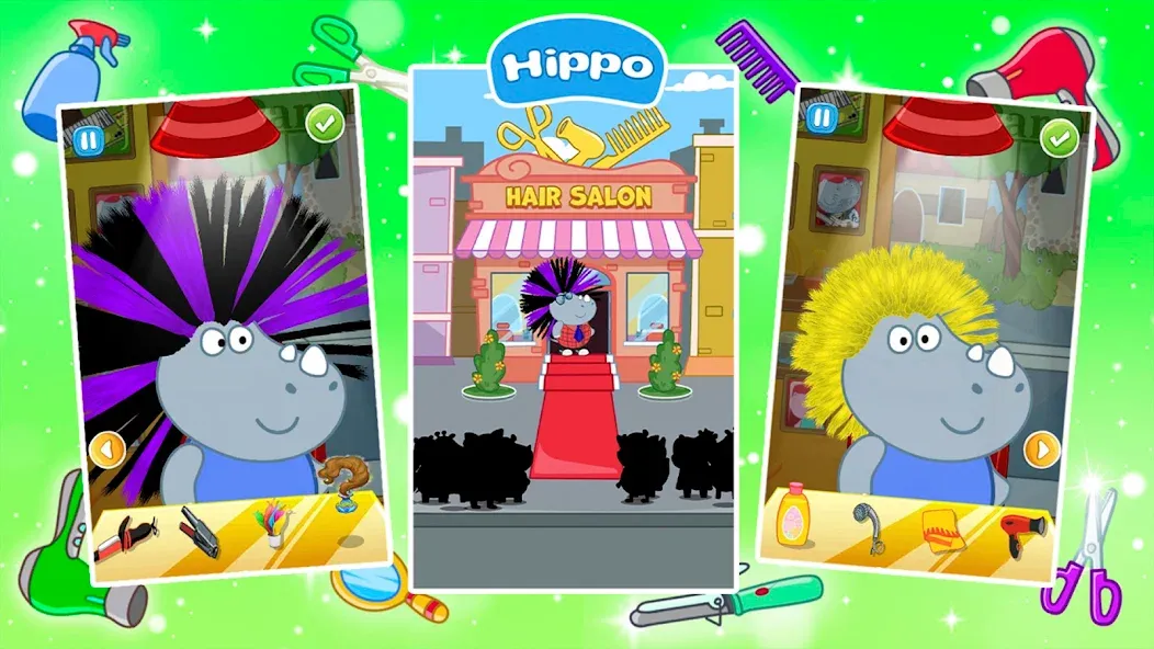 Hair Salon: Fashion Games  [МОД Unlocked] Screenshot 3