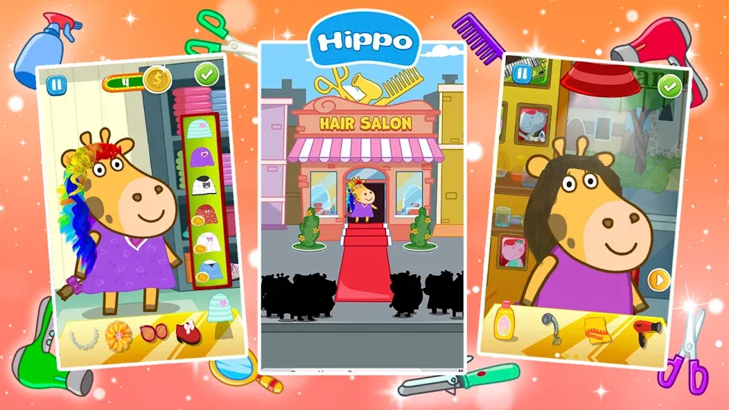 Hair Salon: Fashion Games  [МОД Unlocked] Screenshot 5