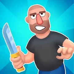 Скачать взломанную Hit Master 3D - Knife Assassin (Хит Мастер 3Д)  [МОД Все открыто] - стабильная версия apk на Андроид