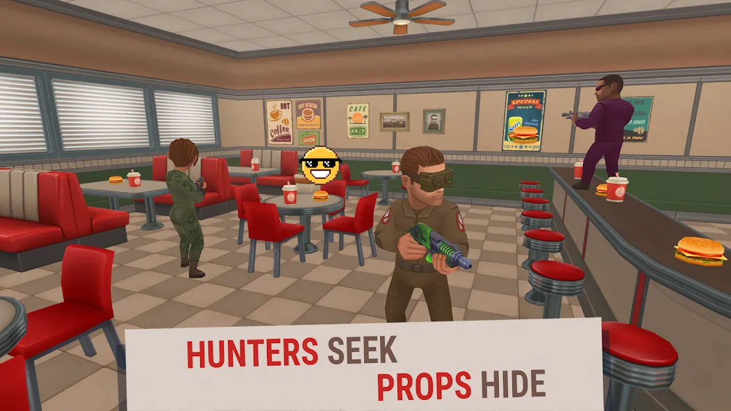 Hide Online - Hunters vs Props (Хайд Онлайн)  [МОД Menu] Screenshot 2