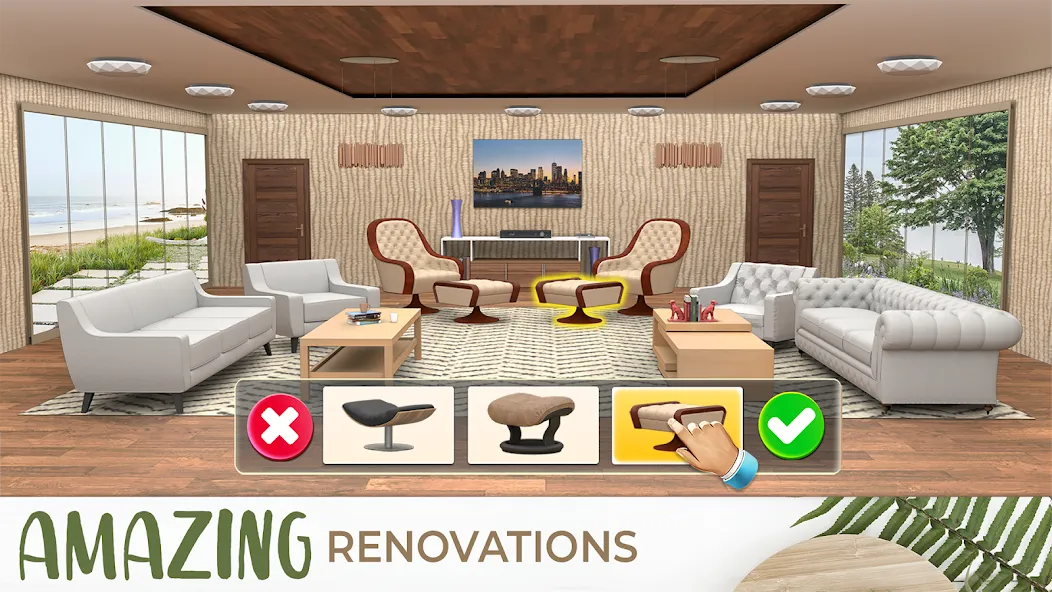 My Home Makeover Design: Games (Мой дизайн ремонта дома)  [МОД Unlimited Money] Screenshot 4