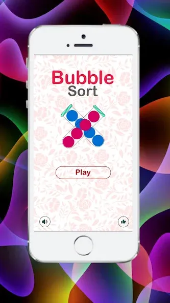 Bubble sort bubbling maker fun (Бабл сорт бабл макер фан)  [МОД Unlimited Money] Screenshot 2