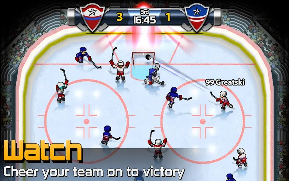 BIG WIN Hockey (БИГ ВИН Хоккей)  [МОД Все открыто] Screenshot 3