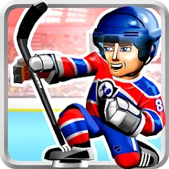 Скачать взлом BIG WIN Hockey (БИГ ВИН Хоккей)  [МОД Все открыто] - полная версия apk на Андроид