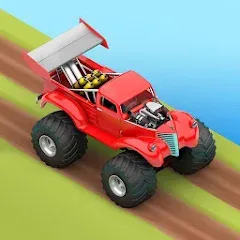 Скачать взломанную MMX Hill Dash 2 – Offroad Truc (ММХ Хилл Даш 2)  [МОД Unlocked] - стабильная версия apk на Андроид