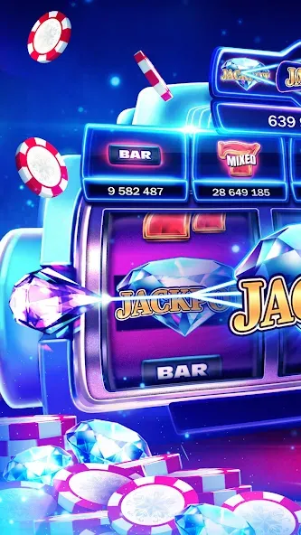 Huuuge Casino Slots Vegas 777 (Хьюдж Казино Слотс Вегас 777)  [МОД Unlocked] Screenshot 1