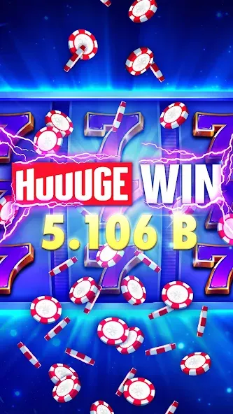 Huuuge Casino Slots Vegas 777 (Хьюдж Казино Слотс Вегас 777)  [МОД Unlocked] Screenshot 5