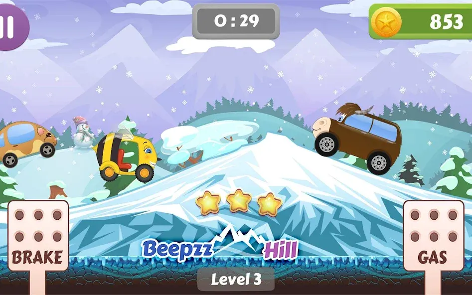 Car Racing game for toddlers  [МОД Unlocked] Screenshot 5