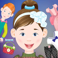 Скачать взлом Dress Up game for girls  [МОД Mega Pack] - последняя версия apk на Андроид