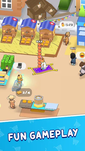 Animal Mart: Tycoon Games (Мой Зверинец Март)  [МОД Unlocked] Screenshot 5