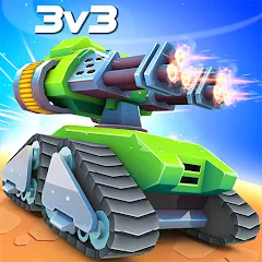 Взломанная Tanks a Lot - 3v3 Battle Arena  [МОД Menu] - полная версия apk на Андроид