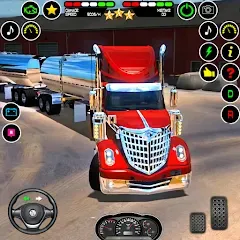 Взломанная US Truck Driving Cargo Game 3D (Американский грузовик водителя)  [МОД Бесконечные деньги] - полная версия apk на Андроид