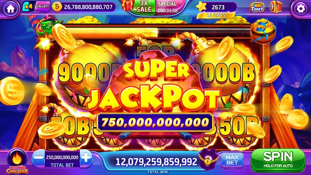 Lava Slots - Casino Games (Лава Слотс)  [МОД Много монет] Screenshot 4