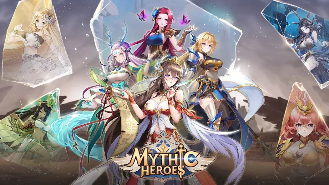 Mythic Heroes: Idle RPG (Мифические герои)  [МОД Много монет] Screenshot 1