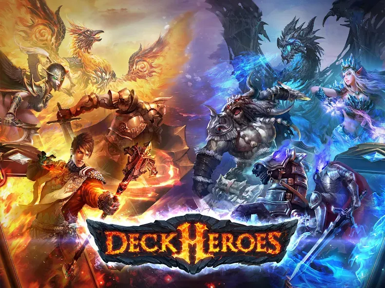 Deck Heroes: Legacy (Дек Герои)  [МОД Unlimited Money] Screenshot 1