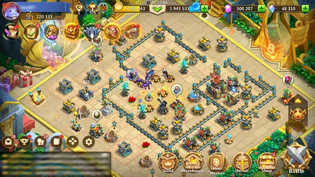 Castle Clash: World Ruler (Кастл Клаш)  [МОД Меню] Screenshot 1