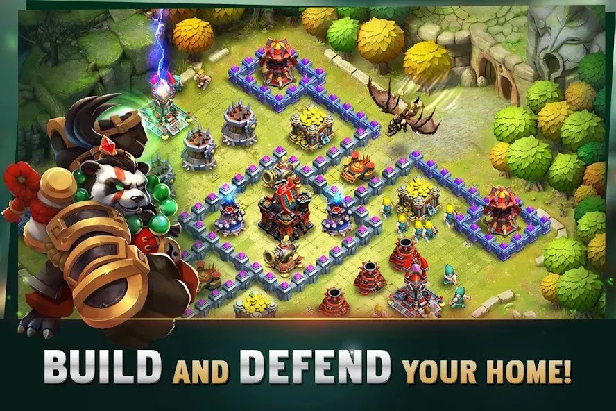 Clash of Lords: Guild Castle (Клэш оф Лордс)  [МОД Меню] Screenshot 1