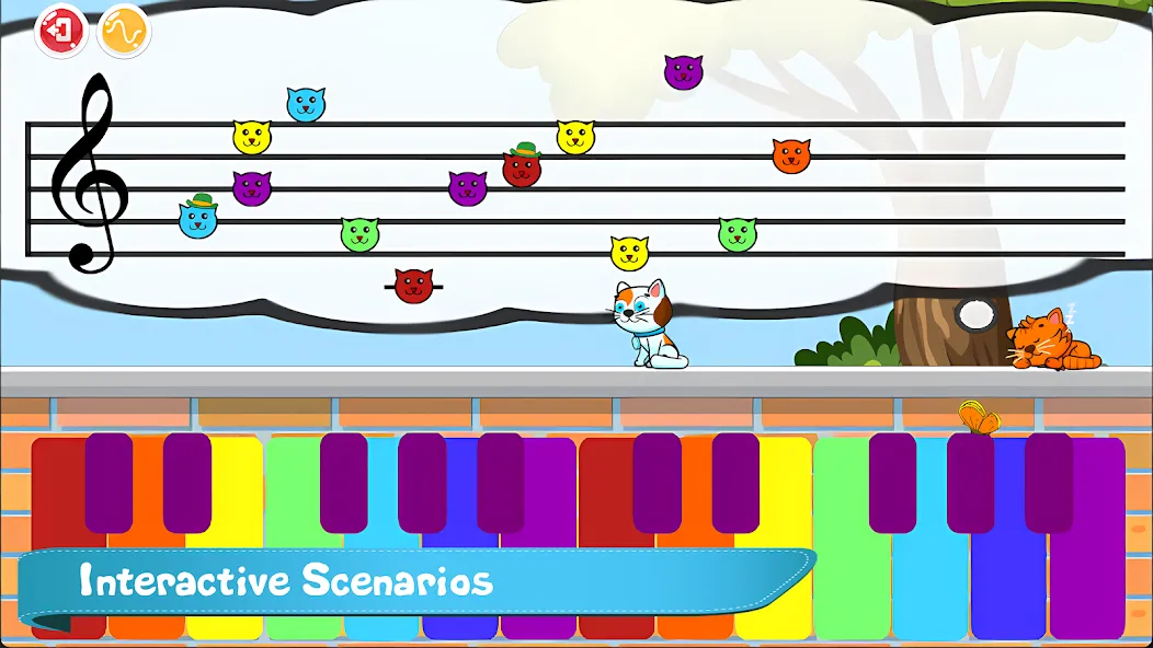 Cat Piano Meow - Sounds & Game  [МОД Много монет] Screenshot 4