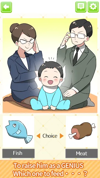 Nurturing’s nice choices  [МОД Бесконечные монеты] Screenshot 2