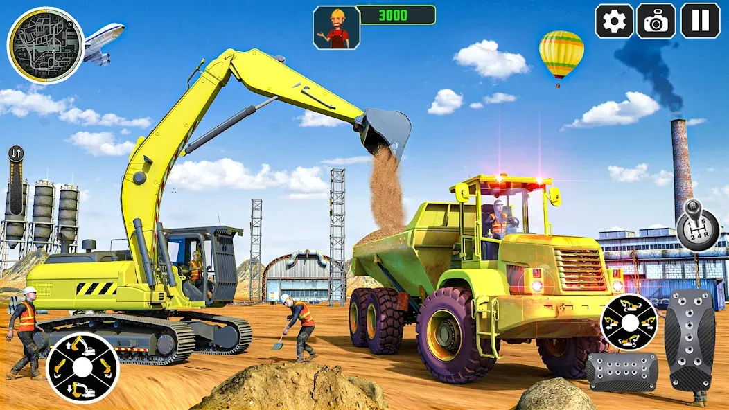 City Construction Simulator 3D  [МОД Mega Pack] Screenshot 3