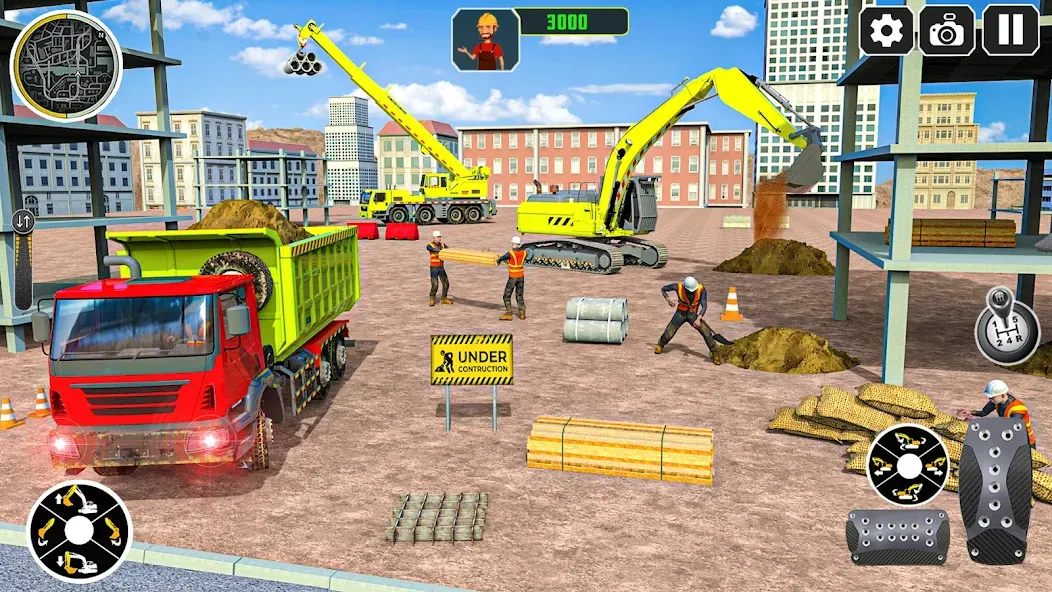 City Construction Simulator 3D  [МОД Mega Pack] Screenshot 4