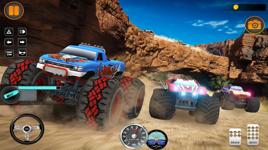 Monster Truck Off Road Racing  [МОД Unlocked] Screenshot 4