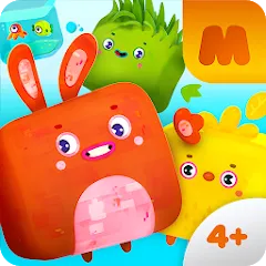 Скачать взлом Cutie Cubies  [МОД Unlocked] - последняя версия apk на Андроид