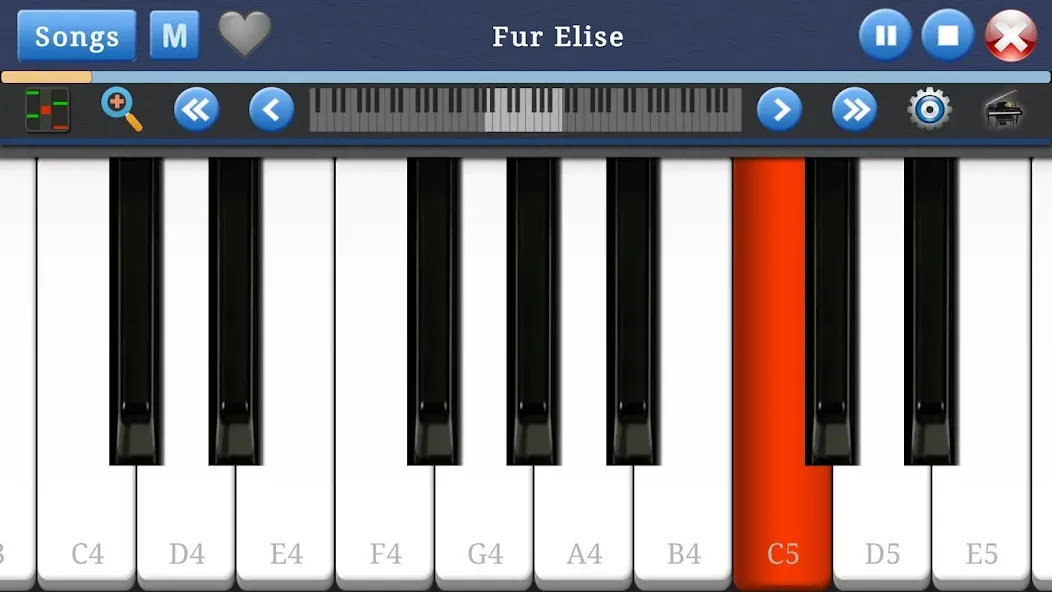 Piano Music & Songs  [МОД Menu] Screenshot 2