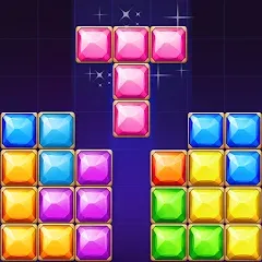 Взлом Block Puzzle - Gem Block (Блокпазл блокголоволомка)  [МОД Бесконечные монеты] - полная версия apk на Андроид