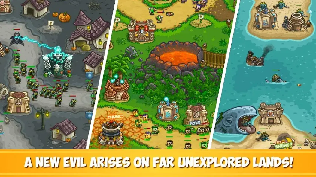 Kingdom Rush Frontiers TD (Кингдом Раш Фронтис ТД)  [МОД Много денег] Screenshot 2