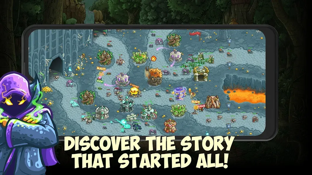 Kingdom Rush Origins TD (Кингдом Раш Ориджинс)  [МОД Бесконечные деньги] Screenshot 5