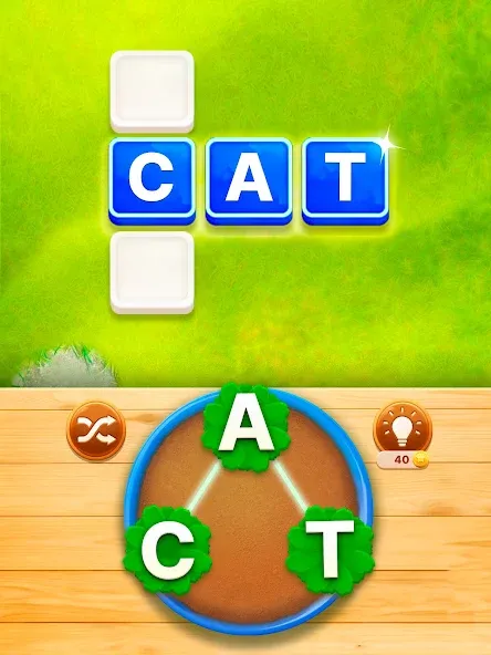 Word Garden : Crosswords (Уорд Гарден)  [МОД Бесконечные деньги] Screenshot 5