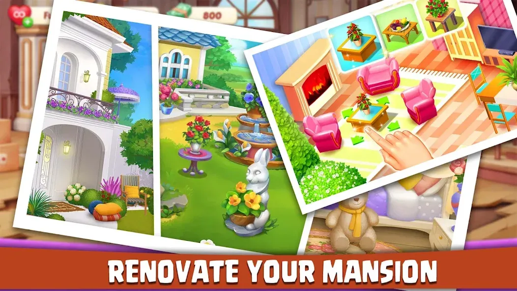 House Design: Redecor Makeover (Хаус Дизайн)  [МОД Unlimited Money] Screenshot 1