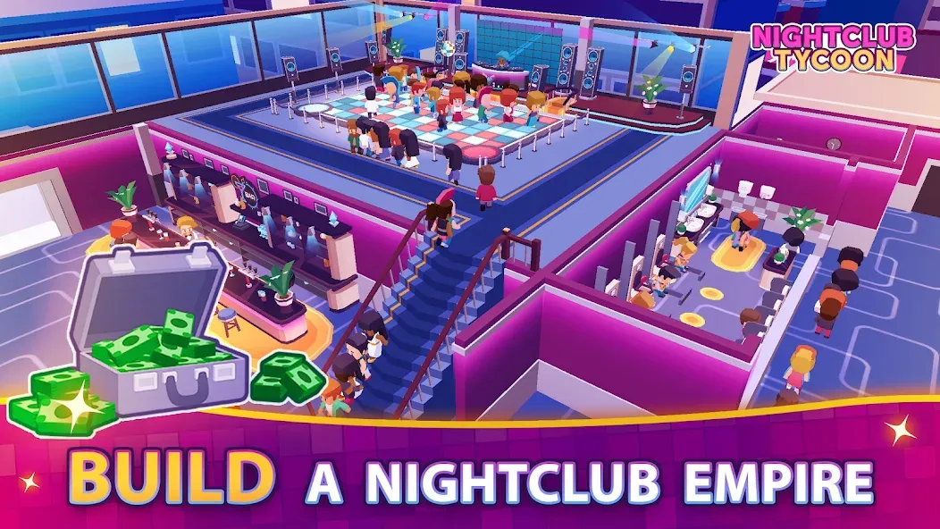 Nightclub Tycoon: Idle Empire  [МОД Меню] Screenshot 1