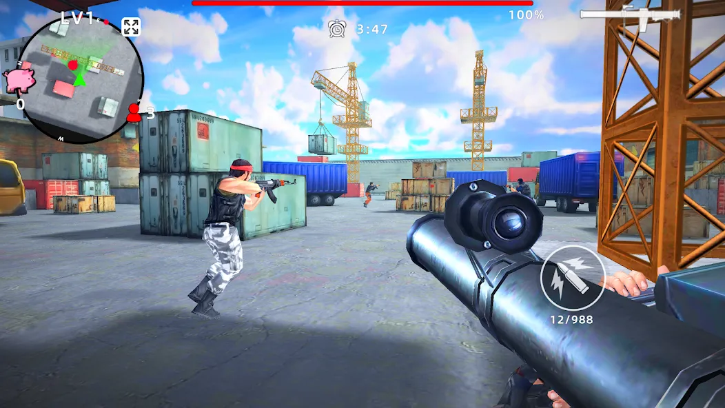 Gun Strike: FPS Shooter Game (Каунтер Атак)  [МОД Меню] Screenshot 5