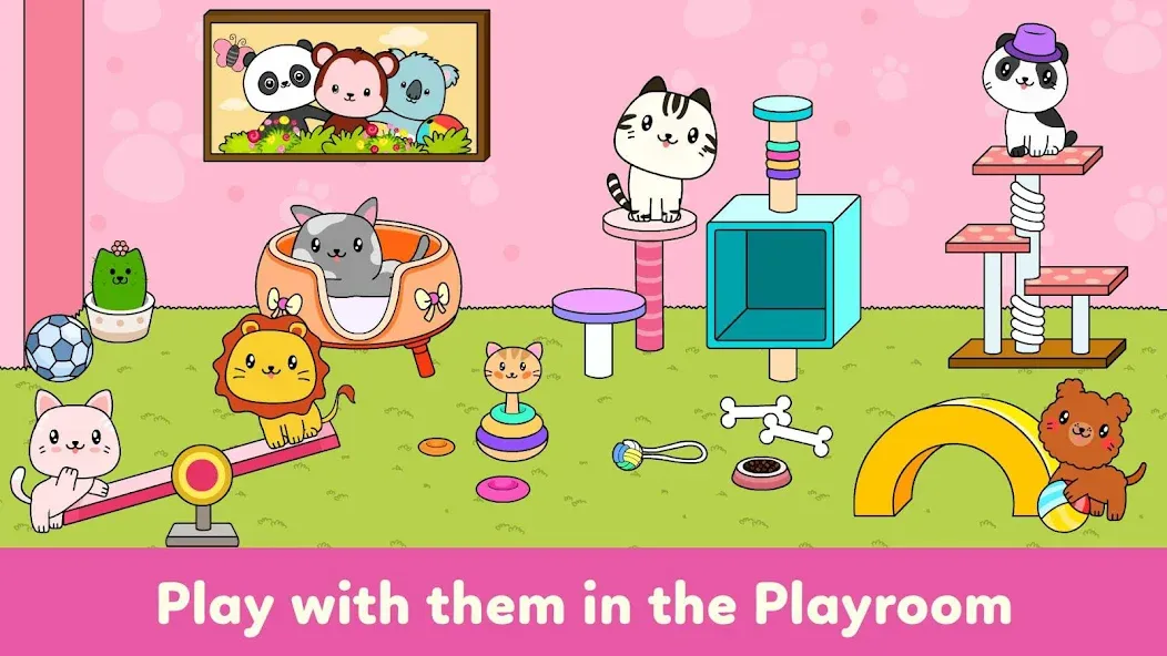 Tizi Town - My Pet Daycare  [МОД Много монет] Screenshot 3