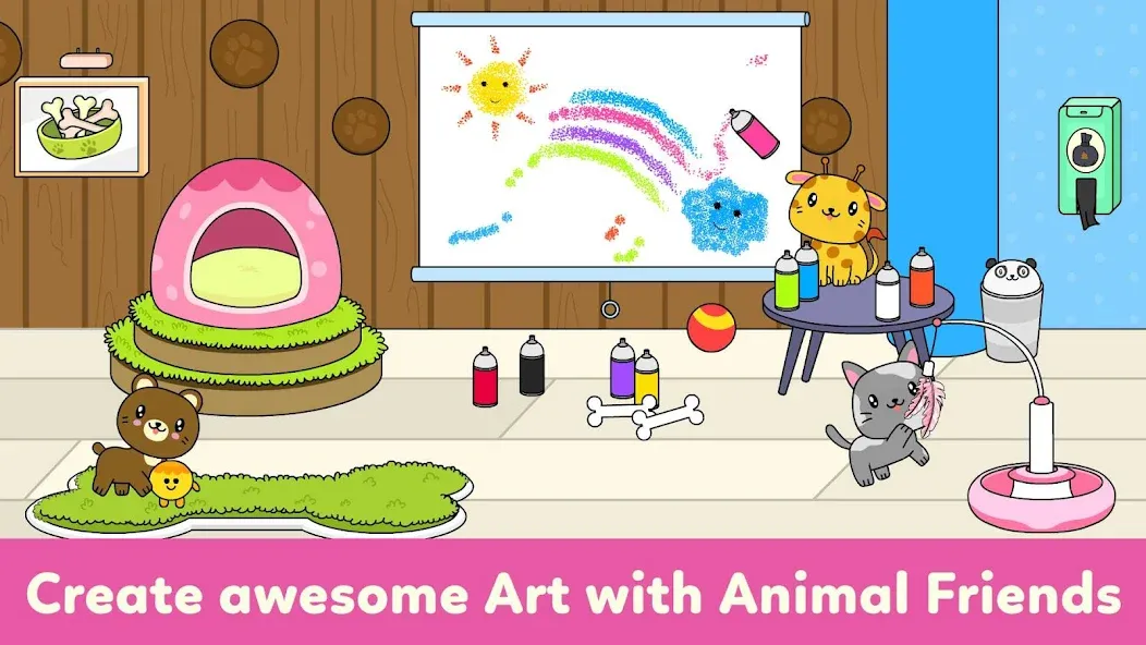 Tizi Town - My Pet Daycare  [МОД Много монет] Screenshot 4
