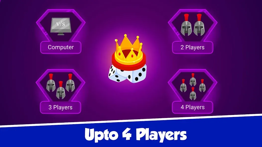 Ludo Offline Dice Board Game  [МОД Mega Pack] Screenshot 5