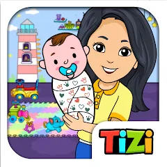 Взломанная My Tizi Town Daycare Baby Game  [МОД Бесконечные деньги] - полная версия apk на Андроид