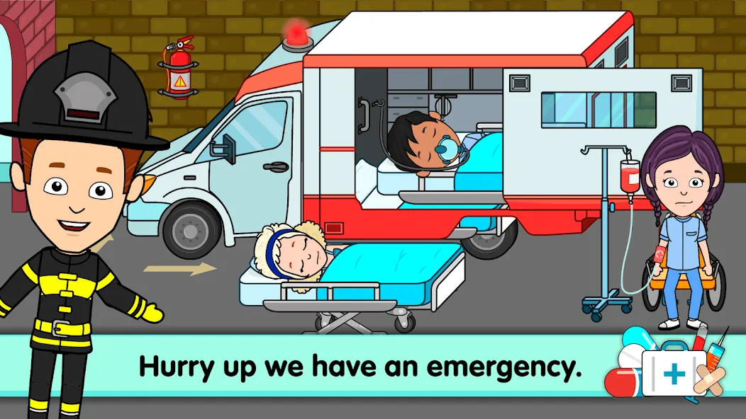My Hospital Town Doctor Games  [МОД Бесконечные монеты] Screenshot 1