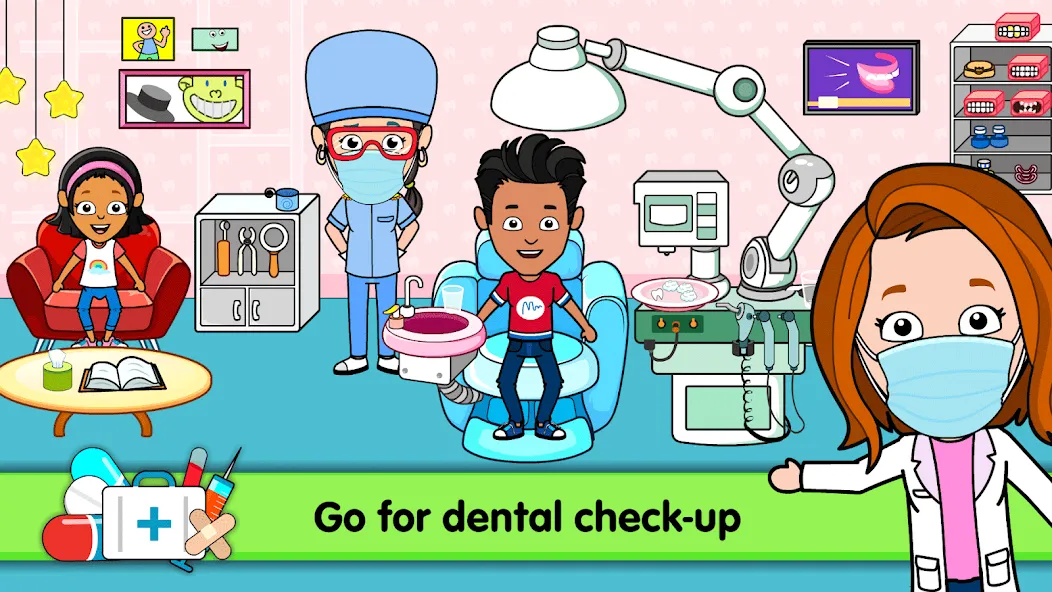 My Hospital Town Doctor Games  [МОД Бесконечные монеты] Screenshot 3