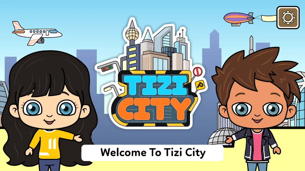 My Tizi City - Town Life Games  [МОД Много монет] Screenshot 1