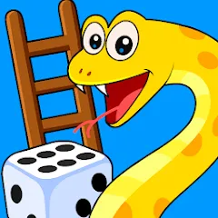 Взлом Snake and Ladder Games  [МОД Много монет] - полная версия apk на Андроид