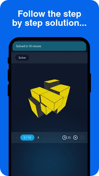 Cube Solver (Кьюб Солвер)  [МОД Unlocked] Screenshot 3