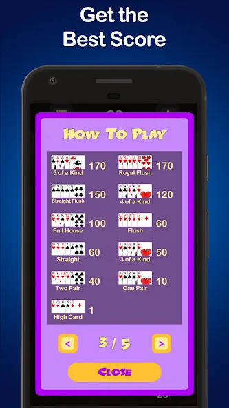 Puzzle Poker Joker's Wild  [МОД Unlocked] Screenshot 5