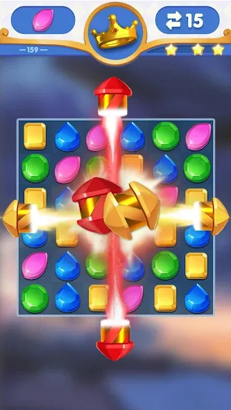 Dragondodo - Jewel Blast  [МОД Unlimited Money] Screenshot 3