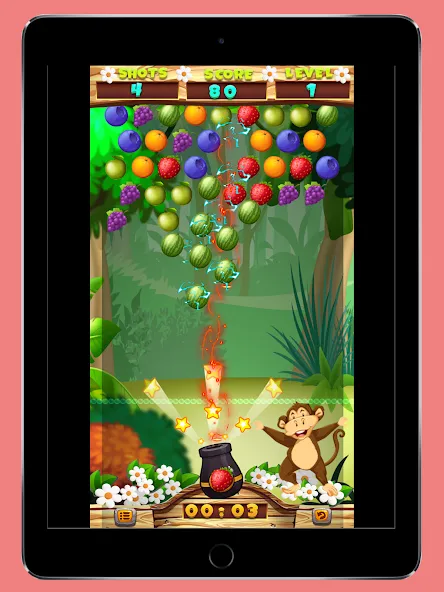 Fruits Shooter Pop (Фрутс Шутер Поп)  [МОД Menu] Screenshot 4