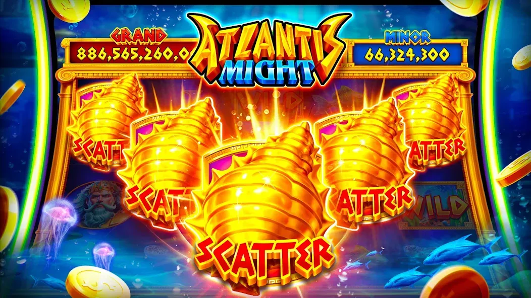 Jackpot Master™ Slots - Casino (Джекпот Мастер Слоты)  [МОД Бесконечные монеты] Screenshot 3