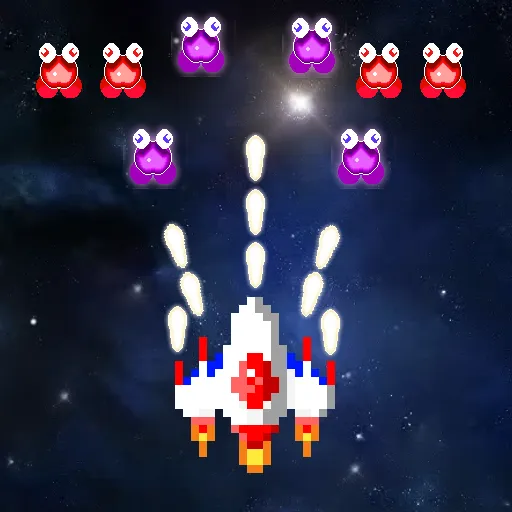 Galaxiga Retro Arcade Action (Галаксига Ретро Аркейд Экшн)  [МОД Menu] Screenshot 5