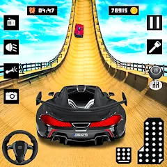 Взломанная Ramp Car Stunt Racing Game (Крейзи Кар Стантс)  [МОД Много денег] - последняя версия apk на Андроид